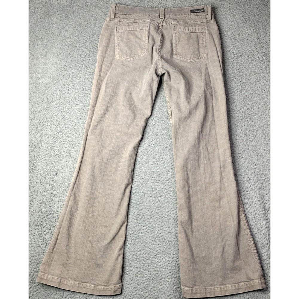 Anthropologie Level 99 Jeans Womens 30 Flare Leg Mid Rise Front Pocket Jeans - Picture 11 of 12